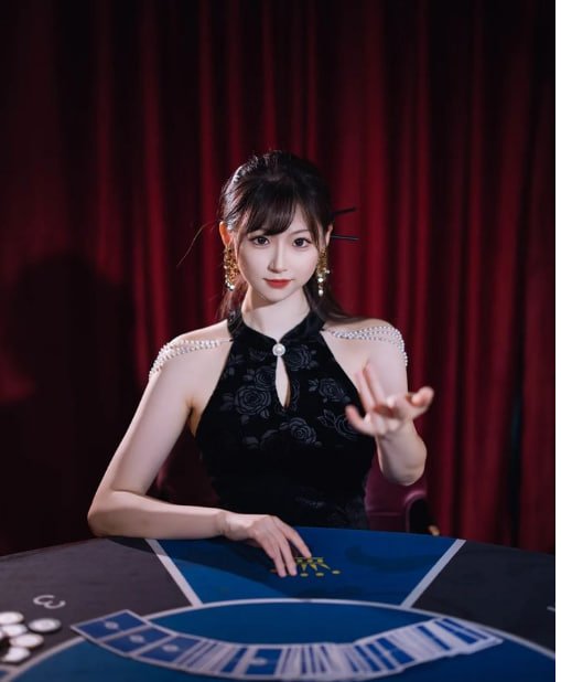 Studio live dealer salju4d dengan peralatan broadcast berkualitas tinggi dan dealer profesional
